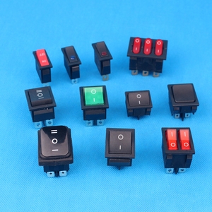 Nút Màu Đỏ ON-OFF <span class=keywords><strong>4</strong></span> pin dpst thuyền Rocker chuyển 16A/250V 20A/125V AC bảng điều chỉnh gắn Rocker chuyển ô tô Rocker Thiết bị chuyển mạch - Product Image 3