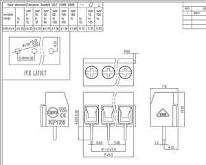 موصلات كهربائية خضراء من نوع KEFA طراز KF126-5.0mm بجهد 250 فولت وتيار 8 أمبير، 2-24 سن، مع شهادة CE، الأكثر مبيعًا - Product Image 4
