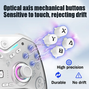 Klasik CM-619 kablosuz oyun kontrolörü 3D Rocker 600mah piller 600mah gerçek piller duyarlı dokunmatik kontrol - Product Image 5