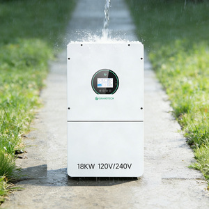 ระบบพลังงานแสงอาทิตย์ไฮบริดแบบออฟกริด 12kw 18kw 16kw 15kw รุ่นใหม่ แรงดันไฟฟ้า 120V 240V แบบสองเอาต์พุต แยกเฟส ประสิทธิภาพสูง สำหรับระบบพลังงานภายในบ้าน - Product Image 3