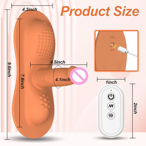 Frauen tragbare Sexspielzeug Sit and Ride Vibratoren <span class=keywords><strong>Dildo</strong></span> Weiche Silikon <span class=keywords><strong>Dildo</strong></span> Penis Fernbedienung Massage <span class=keywords><strong>Masturbation</strong></span> für Frauen - Product Image 3