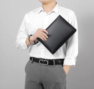 Large Capacity Multi-Functional Genuine Leather Male Business Fashion <b>Card</b> Holder <b>Wallet</b> for Man Clutch Bag - Product Image 2