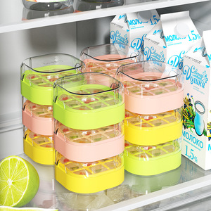 ถาดทำน้ำแข็ง Heartmade 9 ช่อง แบบซ้อนได้ แช่แข็งเร็ว สำหรับช่องแช่แข็ง - Product Image 1
