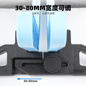 Soporte ajustable para bicicletas Yueli, diseño empotrado en el suelo, de ABS, para bicicletas de carretera y montaña. - Product Image 5