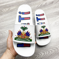 Sandales et claquettes haïtiennes unisexes pour enfants et adultes, conformes aux normes REACH, vente en gros, faible MOQ