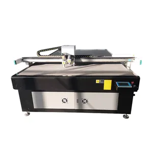 High quality automatic creasing and die paper bag mobile screen protector cutting machinery flat bed pizza box digital cutter