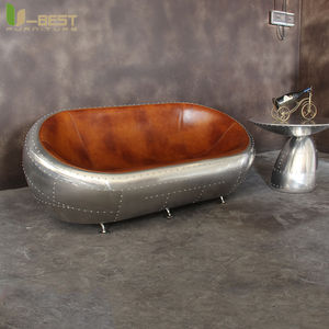 Divano di lusso di qualità Vintage stile industriale retrò divano sigaro salotto personalizzazione Pub Club mobili Hoekbank Sofy - Product Image 4