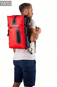 Tas Ransel Tahan Air PVC 20L dengan Logo Custom, untuk Mendaki, Kemah, Kayak, Arung Jeram, Olahraga Outdoor, Penjualan Panas - Product Image 4