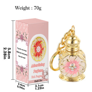 <span class=keywords><strong>Parfum</strong></span> <span class=keywords><strong>à</strong></span> l'huile essentielle <span class=keywords><strong>de</strong></span> Dubaï, Moyen-Orient, arabe, haute concentration, <span class=keywords><strong>parfum</strong></span> <span class=keywords><strong>de</strong></span> rose pour femme, 10 ml - Product Image 6