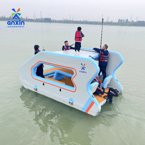 Catamarano Gonfiabile Personalizzato dal Produttore, Pronta Consegna, Yacht Casa Galleggiante per il Tempo Libero - Product Image 2