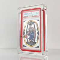 Vitrine de présentation en acrylique personnalisée TCG Factory pour cartes à collectionner gradées, cartes sportives rares, jeux de cartes PS-A, pack mystère NBA Basketball