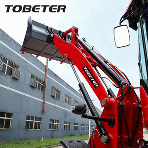 Obral muatan tempel dengan muatan depan 4X4 pemuat Backhoe kompak - Product Image 5