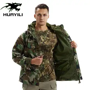 Huayili camicia tattica da uomo a maniche lunghe per Sport all'aria aperta Combat Frogman Set pantaloni tattici tuta mimetica <span class=keywords><strong>Multicam</strong></span> - Product Image 1