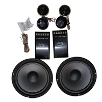 Altavoces Coaxiales de 2 Vías de Alta Potencia MAX 600W de 6.5 Pulgadas para Auto, Juego de Modificación para Puerta Delantera