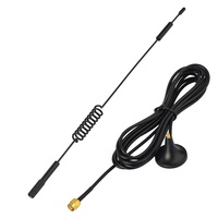 Antenne verticale cellulaire 7dBi avec ventouse magnétique à prise mâle SMA 3G 4G LTE 2600 Base pour routeur ZTE