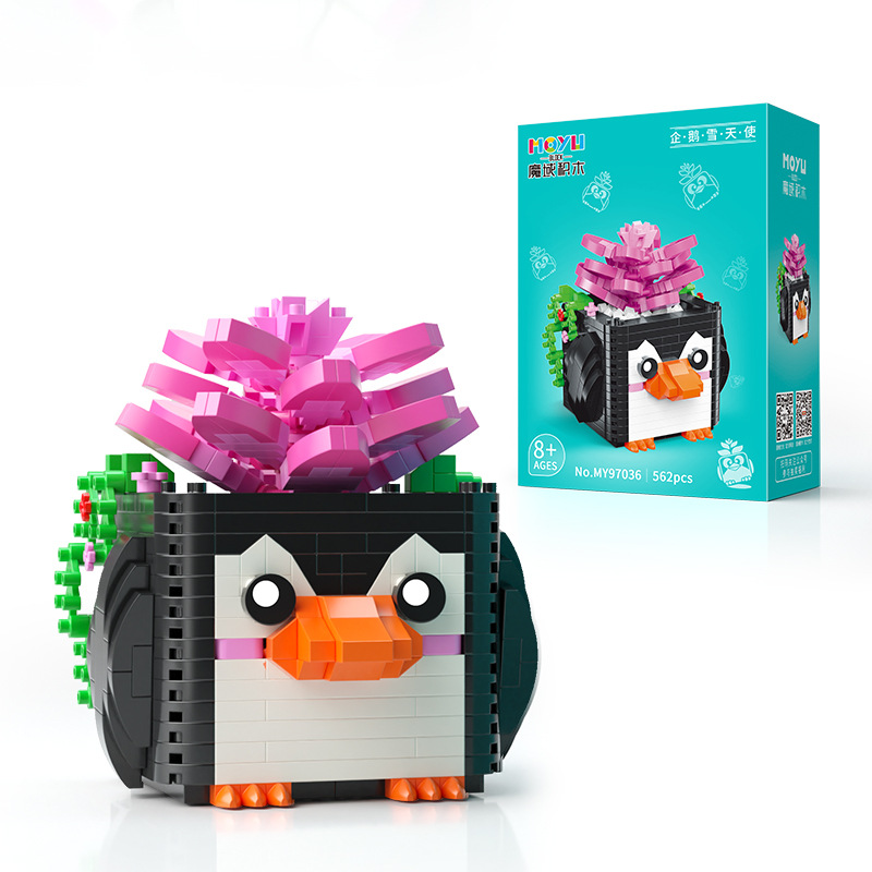 97036 Ángel de nieve pingüino