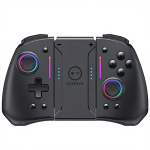 LinYuvo United Travel per <span class=keywords><strong>Joy</strong></span>-<span class=keywords><strong>Con</strong></span> per Controller KS42 Striscia Luminosa RGB Colorata Tasti Posteriori Controller Sinistro e Destro Macro - Product Image 1