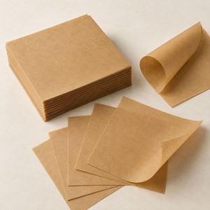 Feuilles de papier sulfurisé anti-graisse personnalisées avec logo pour emballage alimentaire à emporter, idéales pour boulangeries et cafés - Vente en gros directe usine - Product Image 4