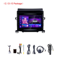 Radio mobil 9 inci Android 12, Radio mobil Multimedia pemutar Video navigasi GPS untuk Toyota ALPHARD Vellfire ANH20 2009-2014
