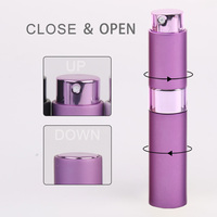 Vente flash - Atomiseur de parfum de luxe 10 ml, flacon de parfum rechargeable, flacon de parfum de voyage de poche avec boîte