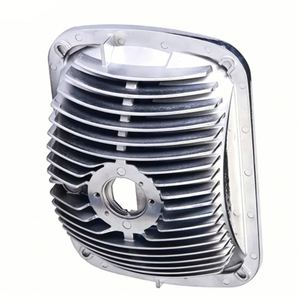 Pièces de fonderie sous pression en aluminium personnalisées Yuanfei pour dissipateurs de chaleur d'éclairage LED, excellente conductivité thermique, origine Guangdong - Product Image 2