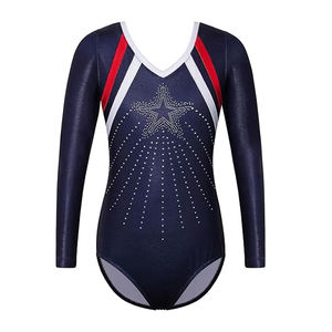Vestido ajustado de gimnasia para <span class=keywords><strong>niña</strong></span> con mangas largas Patrón lindo brillante <span class=keywords><strong>Ropa</strong></span> de baile <span class=keywords><strong>Ropa</strong></span> para montar en bicicleta - Product Image 1