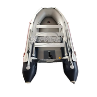 Bateau de pêche gonflable à ribs certifié CE de 400 cm, en PVC Hypalon de 1,2 mm, pour moteur, dérive et sauvetage, bateau rigide fabriqué en Chine