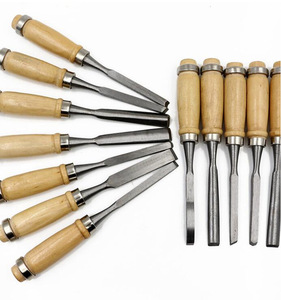 Kit de tallado de madera Principiantes Profesionales Gouges Juego de herramientas de tallado 12 Cinceles de madera - Product Image 2