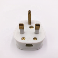 Approbation BS UK 13amp anglais amovibles prise électrique 13a 3 broches fiche plate avec fondue