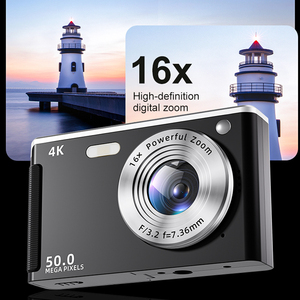 Appareil photo numérique pour enfants avec zoom 16x intégré, autofocus, anti-tremblement, reconnaissance faciale, enregistreur - Product Image 5