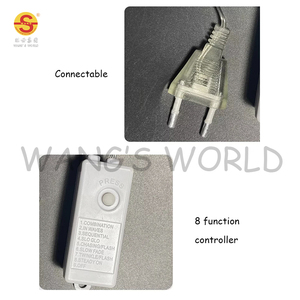 Dây Đèn <span class=keywords><strong>LED</strong></span> Treo Rèm Giáng Sinh Đèn Treo Rèm Giáng Sinh Trong Nhà Ngoài Trời Cho Phòng Ngủ Hình Nai Sừng Tấm - Product Image 6