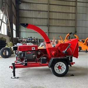 Công nghiệp công suất cao Máy nghiền gỗ di động gỗ di động máy xay gỗ chipper - Product Image 3