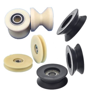 Polea de Nylon PA66, Polea de Plástico POM Delrin, Rueda con Ranura en V, Polea para Correa en V, Diámetro Interior de 20 mm - Product Image 2