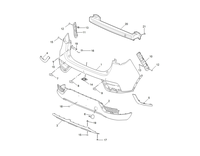 Venta Especial: Repuestos Originales SAIC, Parachoques Delantero Trasero MG HS para Autos MG, Todos los Modelos