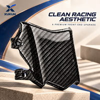 Plaque de protection avant en fibre de carbone véritable pour Sur Ron Light Bee, protection contre la boue, la poussière et les débris, accessoires pour moto tout-terrain