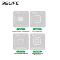 Jeu de pochoirs en acier étain pour la plantation de puces de la série Android RL-044 RELIFE pour les outils de réparation de téléphones portables