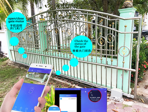 Đẹp Heavy Duty Auto cổng động cơ AC 220V cửa trượt nhà điều hành tự động cổng Opener với hoàn chỉnh Kit - Product Image 2