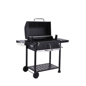 <span class=keywords><strong>Griglia</strong></span> da Tavolo BBQ, Cucina Esterna con Piccolo Affumicatore Industriale, <span class=keywords><strong>Griglia</strong></span> <span class=keywords><strong>Quadrata</strong></span> da Picnic su Carrello, <span class=keywords><strong>Griglia</strong></span> a Carbone - Product Image 4