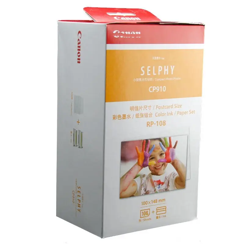 Color Ink Paper Set for Canon Selphy CP Series - KL 36IP