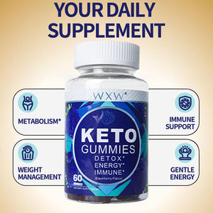 Keto Gummies de qualité supérieure amincissant les bonbons minces Supplément de contrôle du poids Burning Fat Gummy - Product Image 2