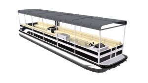 Grand bateau ponton pour les excursions en groupe, les croisières festives et les loisirs côtiers - Product Image 4