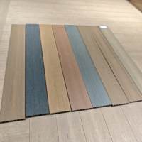 Planches de terrasse en WPC anti-UV, durables, personnalisées, imperméables, ignifuges, pour extérieur, pour maison.