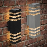 Lampes murales LED en aluminium pour extérieur, base E27, design moderne, décoration, lampe murale LED