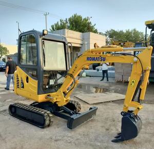 รถขุดขนาดเล็ก Komatsu PC20 มือสอง น้ำหนัก 2 ตัน รถขุดขนาดเล็กแบบมีห้องโดยสาร สำหรับงานก่อสร้างในฟาร์ม - Product Image 5