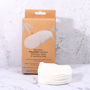 Boîtes d'emballage portables élégantes pour les tampons démaquillants en <span class=keywords><strong>coton</strong></span> de bambou et les sacs en filet, pratiques pour le <span class=keywords><strong>rangement</strong></span> et lavables - Product Image 1