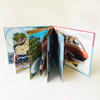 Fabrika çıkışlı, özelleştirilmiş çocuk karton kitapları, kreşler için çevriye dost, isteğe bağlı baskı.