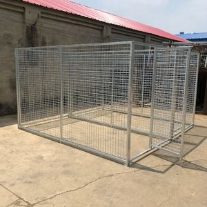 Wholesale Galvanized Indoor / Outdoor Welded Wire <strong>Dog</strong> Run <strong>Kennel</strong> Panels with Isolation Panels. - Product Image 2
