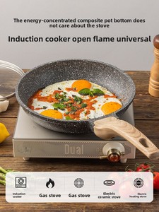 Utensilios de cocina <span class=keywords><strong>Carote</strong></span> con revestimiento antiadherente de mármol, sartén antiadherente, utensilios de cocina fundidos a presión, juego de utensilios de cocina antiadherentes para panqueques - Product Image 4
