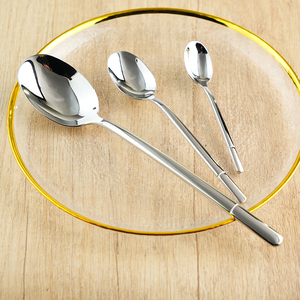 Cao cấp bạc đặt thép không gỉ sang trọng món quà cưới đặt bữa ăn tối dao muỗng nĩa thiết lập dao kéo - Product Image 6