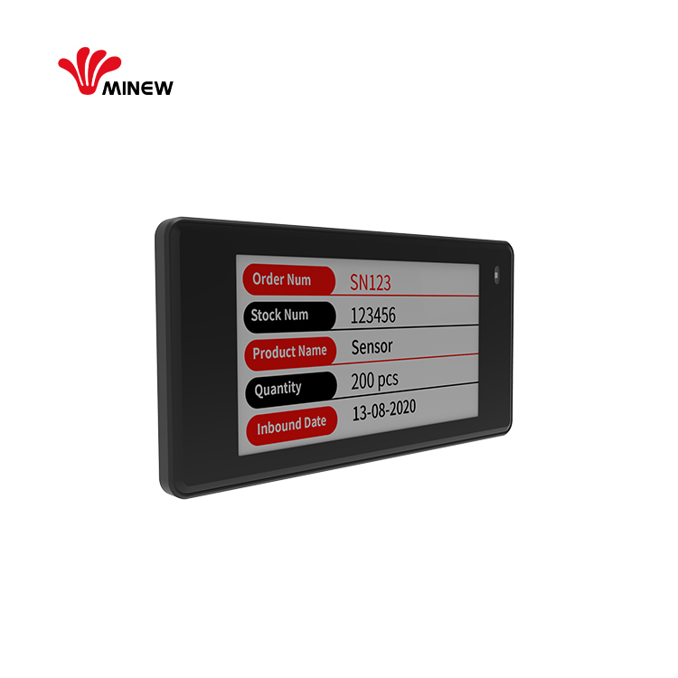 Eink дисплей 2,6 дюймов ESL E бумаги Черный пикселей белый разъем Pin коробка для хранения, электронный цифровой прикотаж e-ink тег в супермаркете